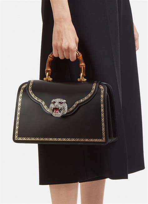 gucci tiger head bag